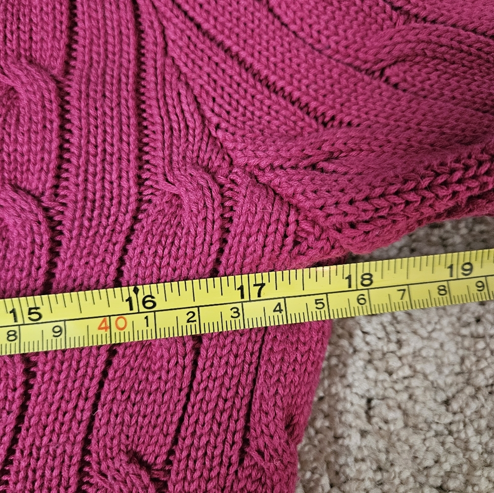 Ralph Lauren Sport Pink Sweater Size Medium - Picture 4 of 6
